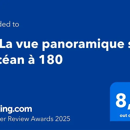 Appartamento T2 La Vue Panoramique Sur L'océan à 180 *